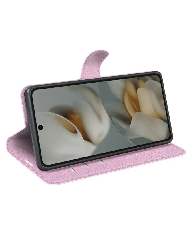 Housse Google Pixel 10 Pro XL portefeuille style cuir