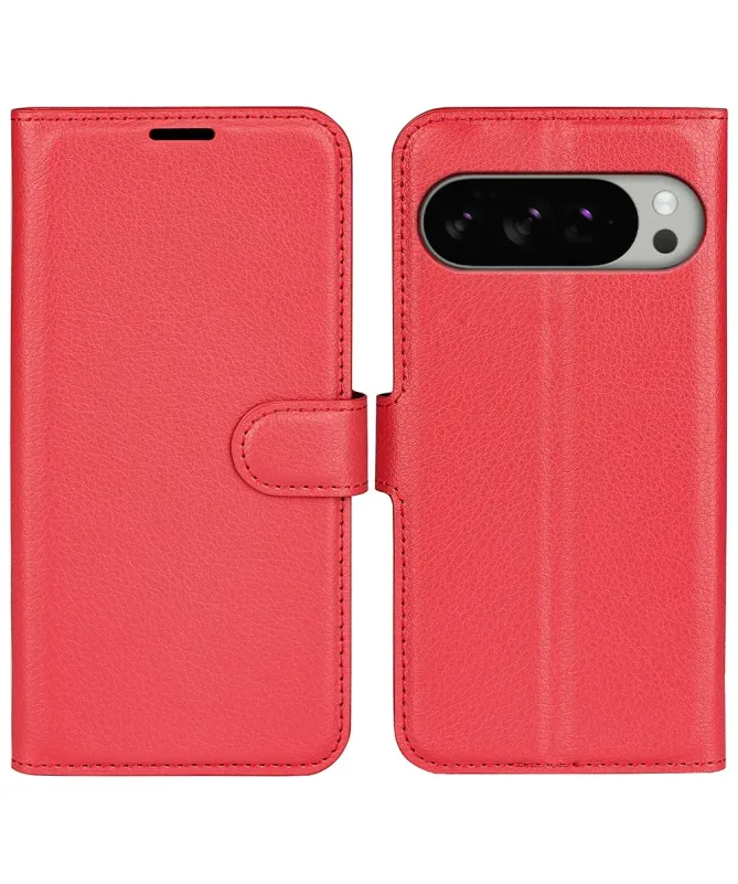 Housse Google Pixel 10 Pro XL portefeuille style cuir