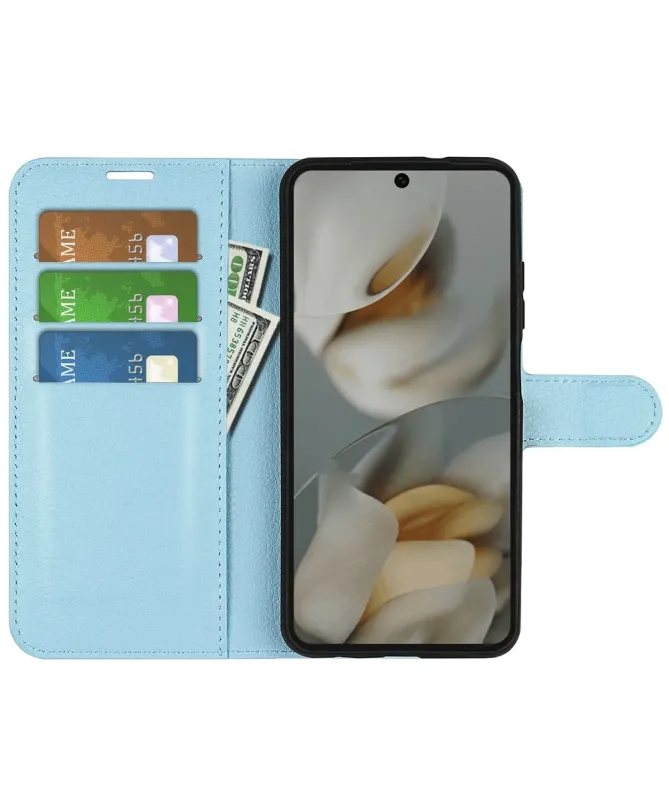 Housse Google Pixel 10 Pro XL portefeuille style cuir