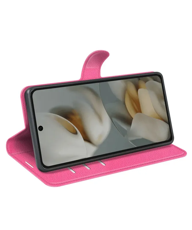 Housse Google Pixel 10 Pro XL portefeuille style cuir