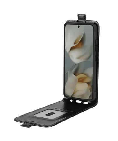 Étui Google Pixel 10 Pro XL simili cuir avec rabat verticale