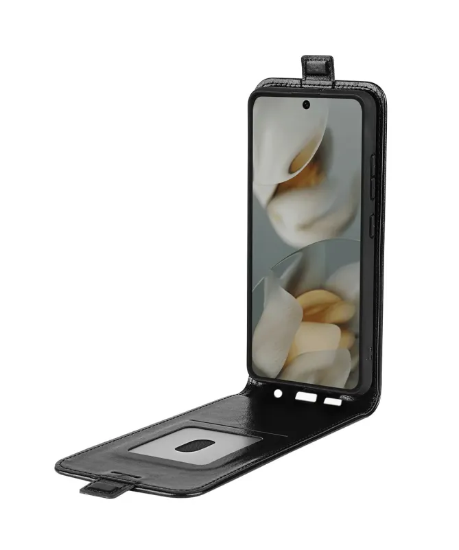 Étui Google Pixel 10 Pro XL simili cuir avec rabat verticale