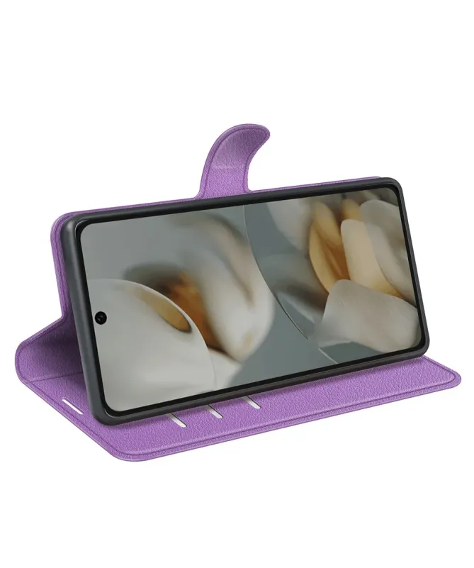 Housse Google Pixel 10 Pro XL portefeuille style cuir