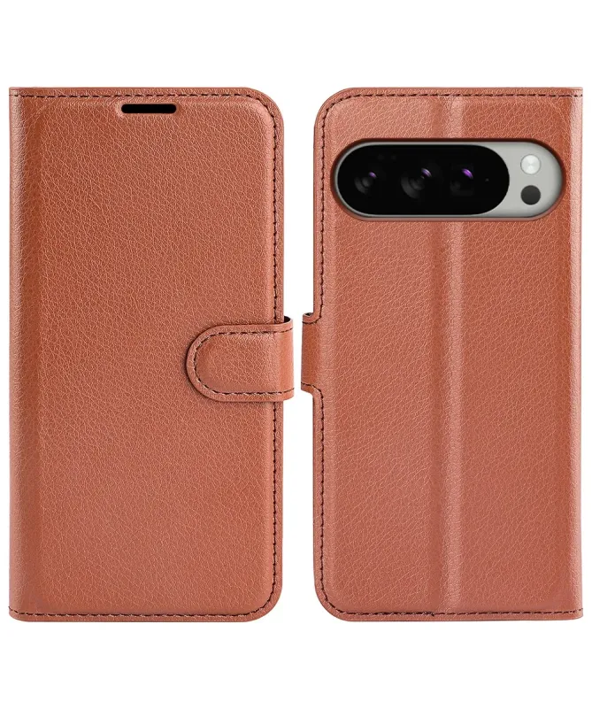 Housse Google Pixel 10 Pro XL portefeuille style cuir