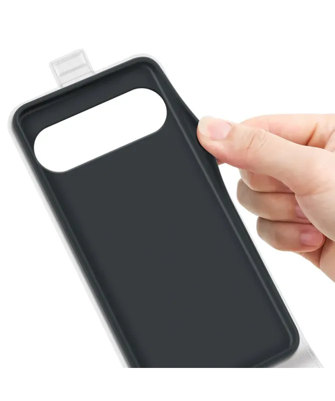 Étui Google Pixel 10 Pro XL simili cuir avec rabat verticale