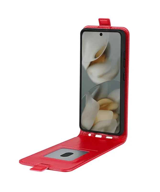 Étui Google Pixel 10 Pro XL simili cuir avec rabat verticale