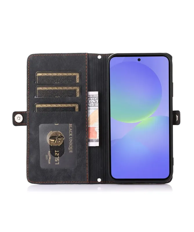 Housse Portefeuille Zippée Google Pixel 10 Pro XL avec Lanière