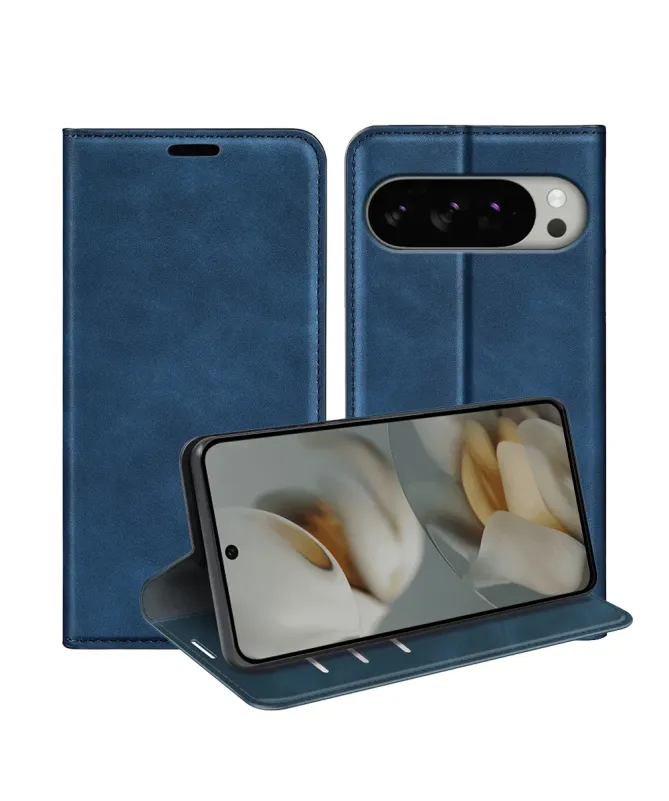 Étui Google Pixel 10 Pro XL simili cuir fonction stand