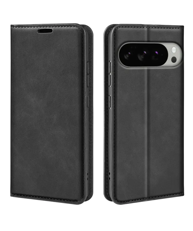 Étui Google Pixel 10 Pro XL simili cuir fonction stand