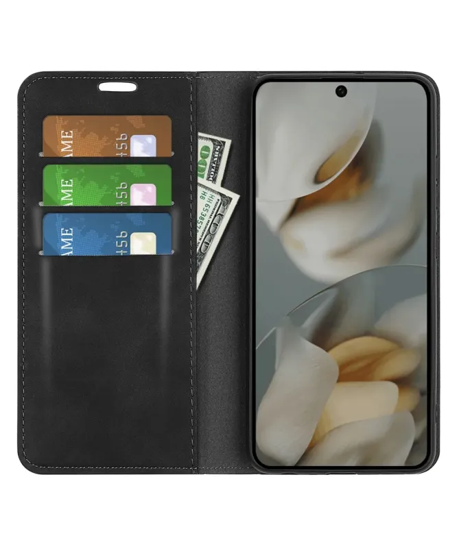 Étui Google Pixel 10 Pro XL simili cuir fonction stand