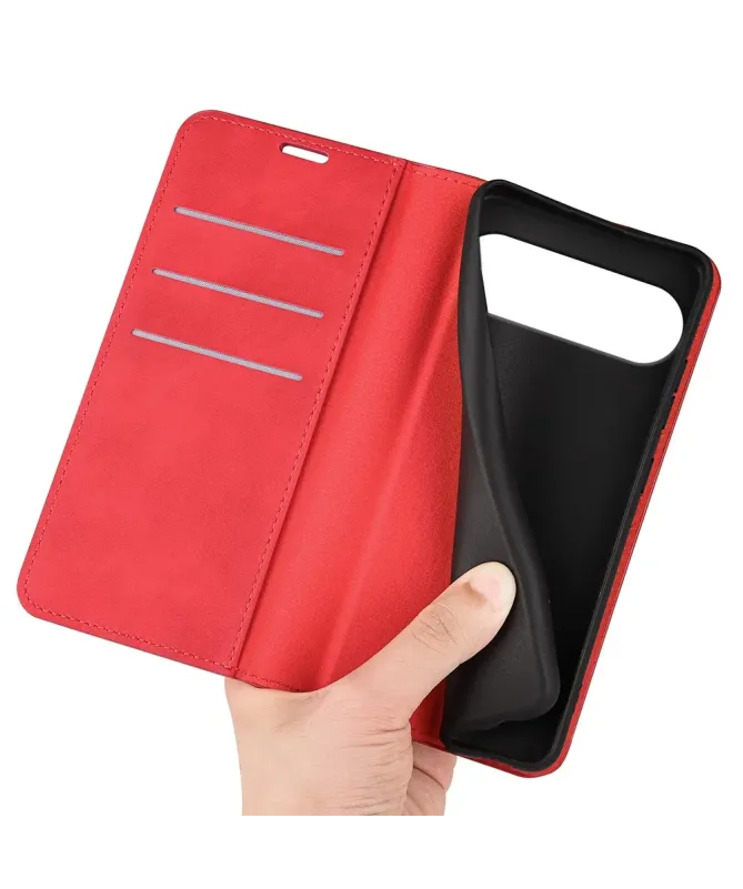 Étui Google Pixel 10 Pro XL simili cuir fonction stand