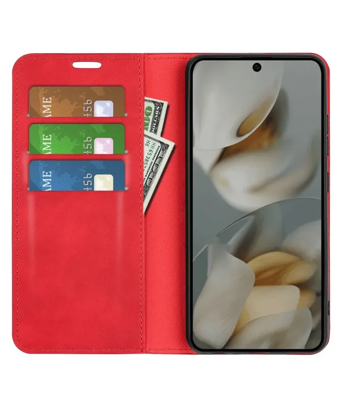 Étui Google Pixel 10 Pro XL simili cuir fonction stand