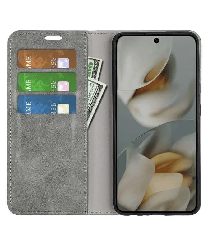 Étui Google Pixel 10 Pro XL simili cuir fonction stand