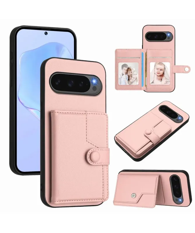 Coque Google Pixel 10 Pro XL avec Portefeuille Anti-RFID