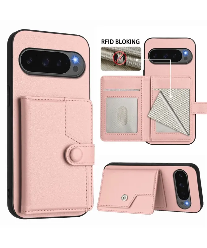 Coque Google Pixel 10 Pro XL avec Portefeuille Anti-RFID