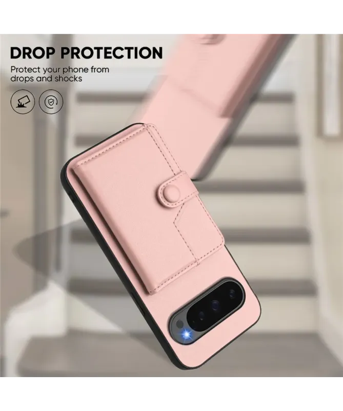 Coque Google Pixel 10 Pro XL avec Portefeuille Anti-RFID