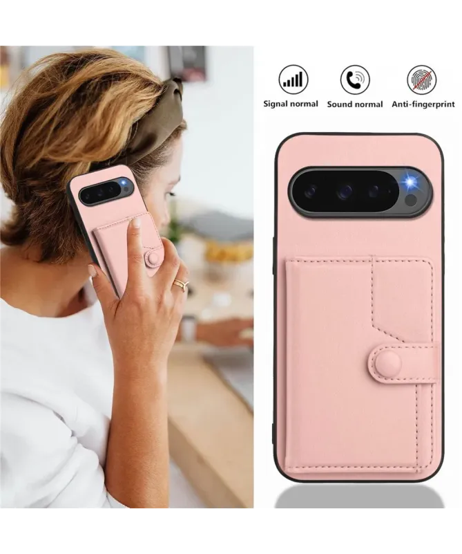 Coque Google Pixel 10 Pro XL avec Portefeuille Anti-RFID