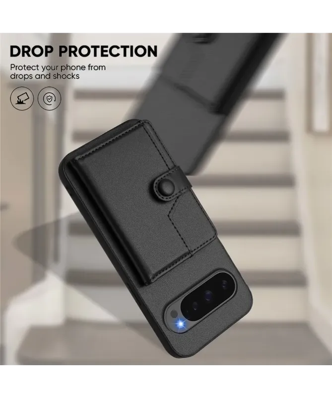 Coque Google Pixel 10 Pro XL avec Portefeuille Anti-RFID