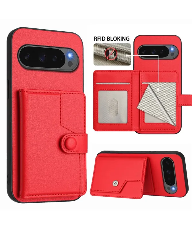 Coque Google Pixel 10 Pro XL avec Portefeuille Anti-RFID