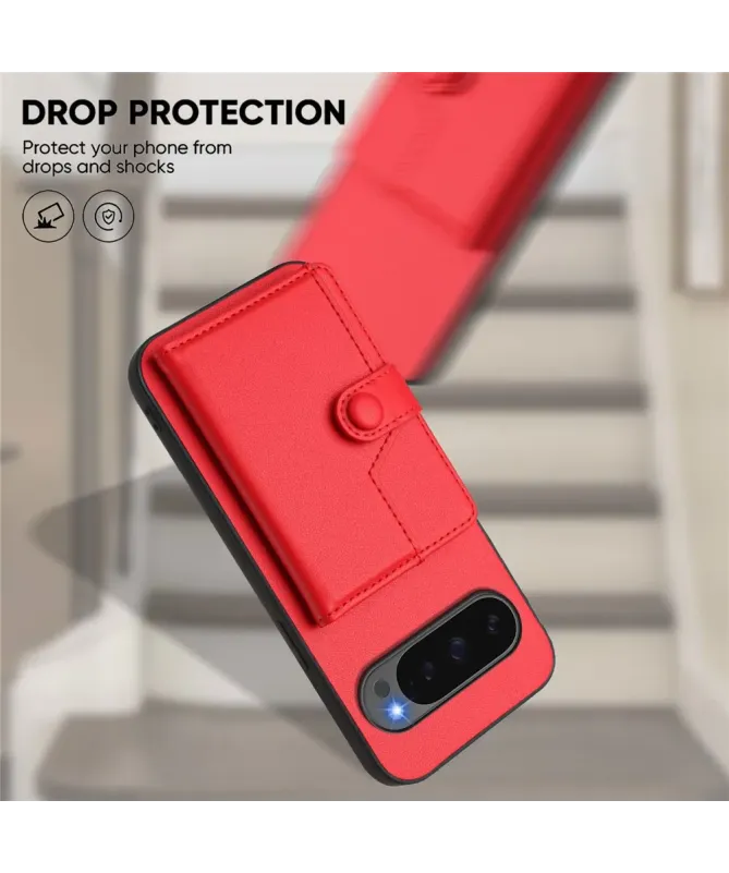 Coque Google Pixel 10 Pro XL avec Portefeuille Anti-RFID