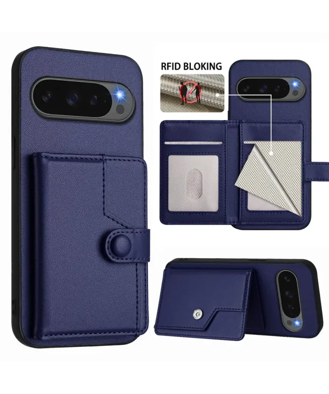 Coque Google Pixel 10 Pro XL avec Portefeuille Anti-RFID