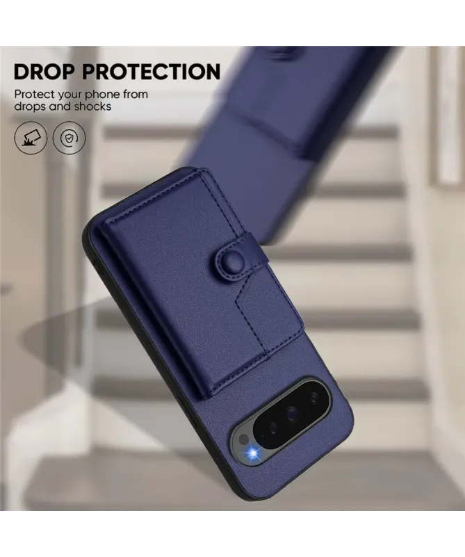 Coque Google Pixel 10 Pro XL avec Portefeuille Anti-RFID