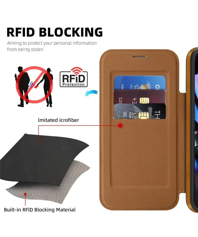 Coque Google Pixel 10 Pro XL avec Rabat Porte-cartes