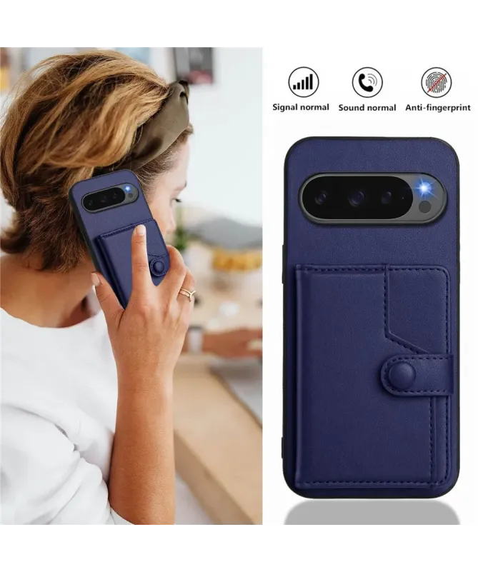 Coque Google Pixel 10 Pro XL avec Portefeuille Anti-RFID