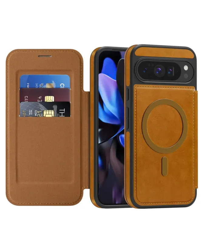 Coque Google Pixel 10 Pro XL avec Rabat Porte-cartes