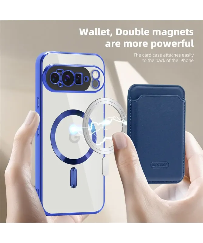 Coque Google Pixel 10 Pro XL Transparente avec Porte-cartes