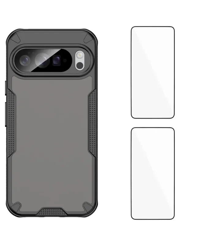 Pack Coque Antichoc et 2 Verres Trempés Google Pixel 10 Pro XL