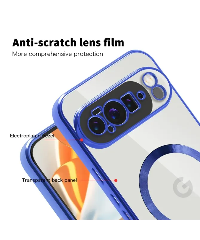 Coque Google Pixel 10 Pro XL Transparente avec Porte-cartes