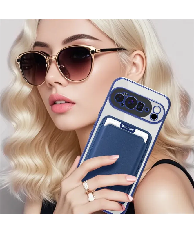 Coque Google Pixel 10 Pro XL Transparente avec Porte-cartes