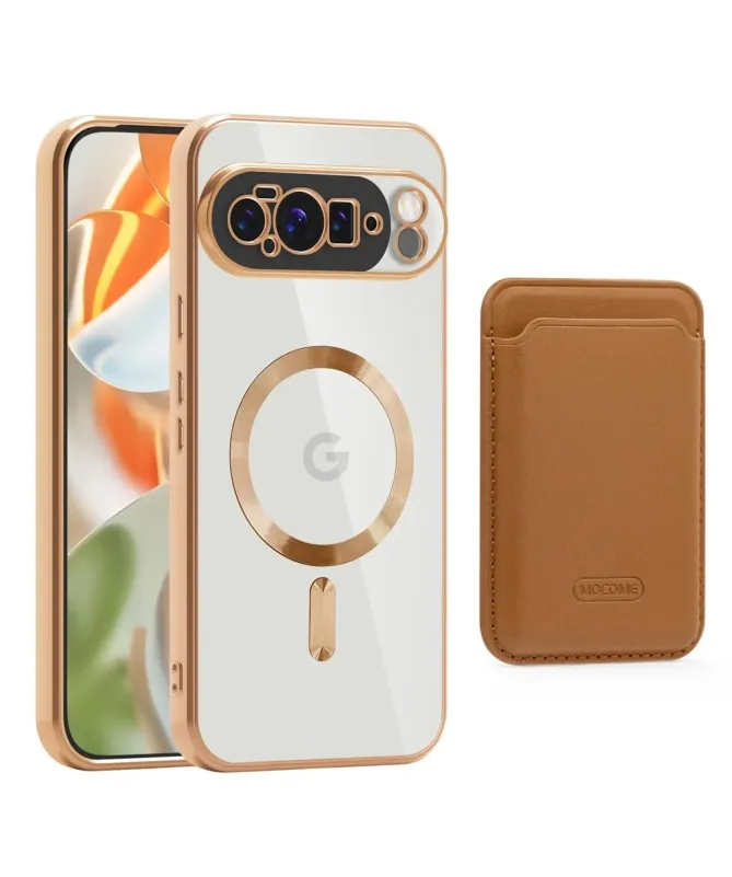 Coque Google Pixel 10 Pro XL Transparente avec Porte-cartes