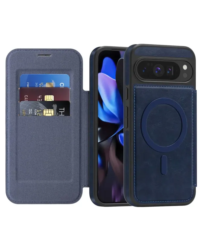 Coque Google Pixel 10 Pro XL avec Rabat Porte-cartes