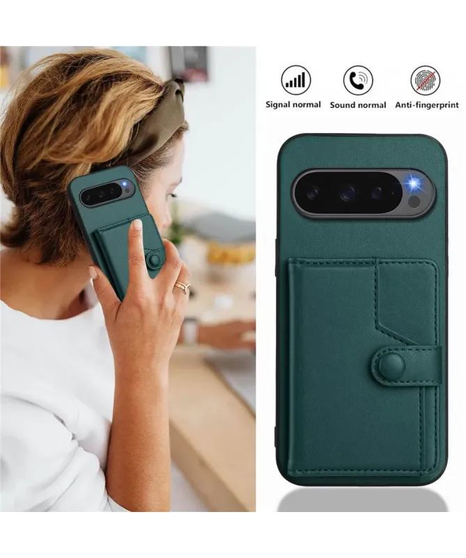Coque Google Pixel 10 Pro XL avec Portefeuille Anti-RFID