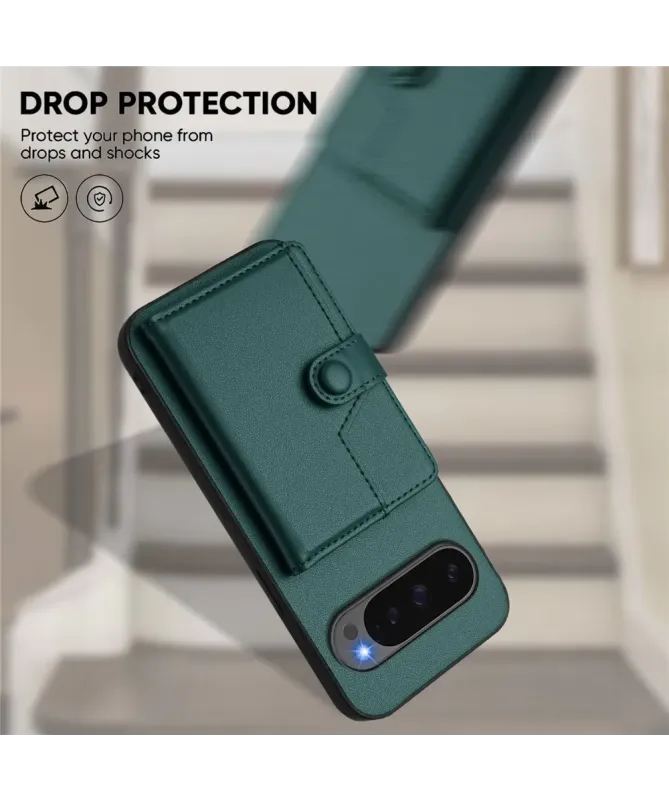 Coque Google Pixel 10 Pro XL avec Portefeuille Anti-RFID