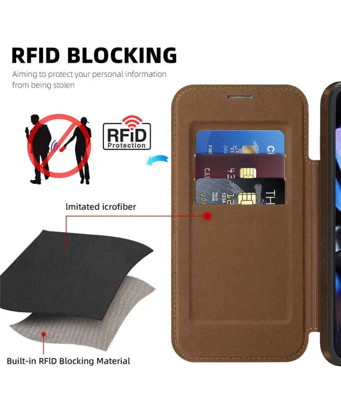 Coque Google Pixel 10 Pro XL avec Rabat Porte-cartes