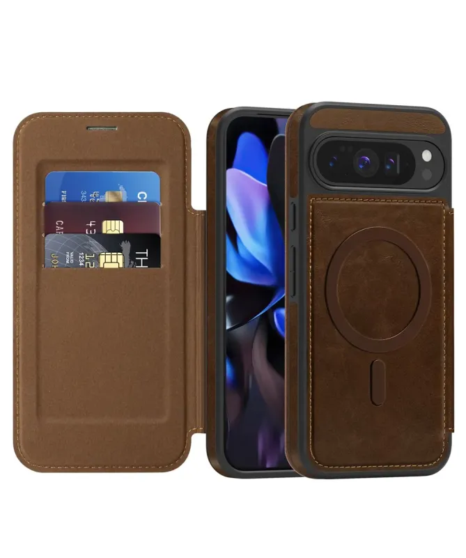 Coque Google Pixel 10 Pro XL avec Rabat Porte-cartes