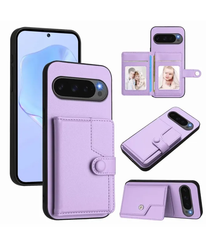 Coque Google Pixel 10 Pro XL avec Portefeuille Anti-RFID