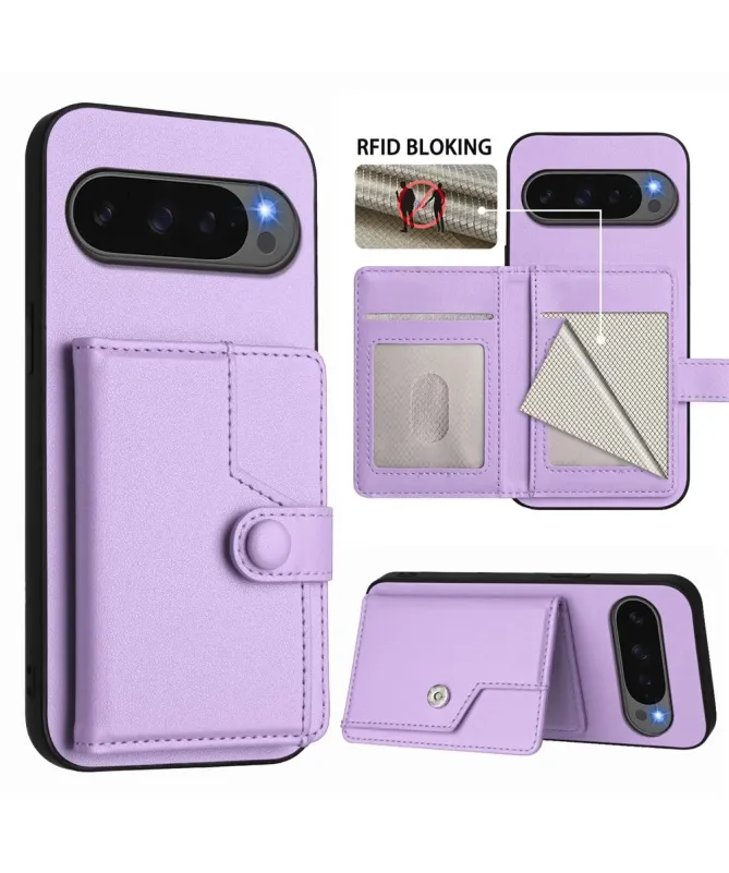 Coque Google Pixel 10 Pro XL avec Portefeuille Anti-RFID