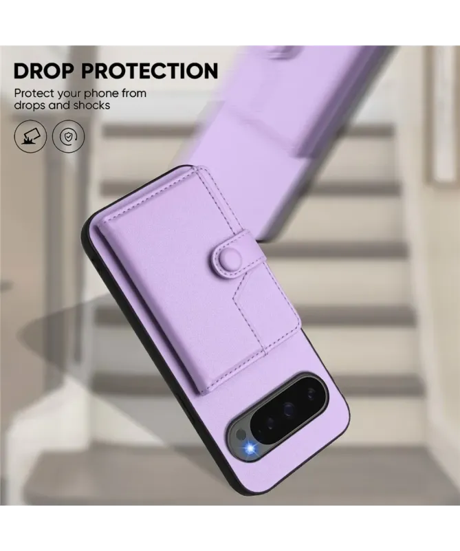 Coque Google Pixel 10 Pro XL avec Portefeuille Anti-RFID