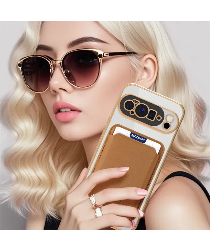 Coque Google Pixel 10 Pro XL Transparente avec Porte-cartes