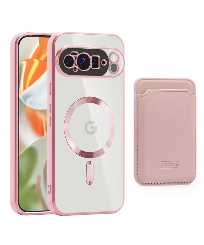 Coque Google Pixel 10 Pro XL Transparente avec Porte-cartes