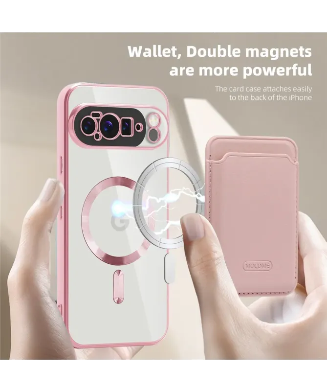 Coque Google Pixel 10 Pro XL Transparente avec Porte-cartes