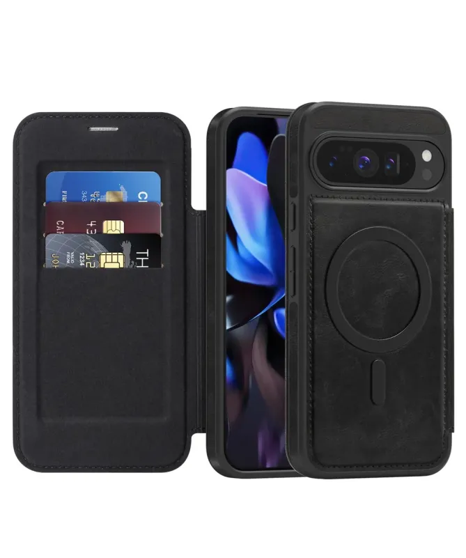 Coque Google Pixel 10 Pro XL avec Rabat Porte-cartes