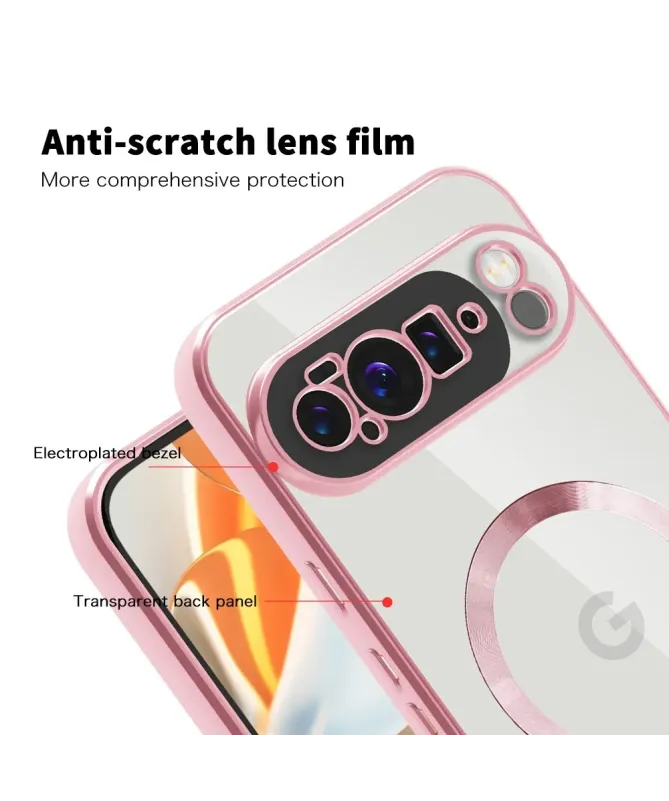 Coque Google Pixel 10 Pro XL Transparente avec Porte-cartes