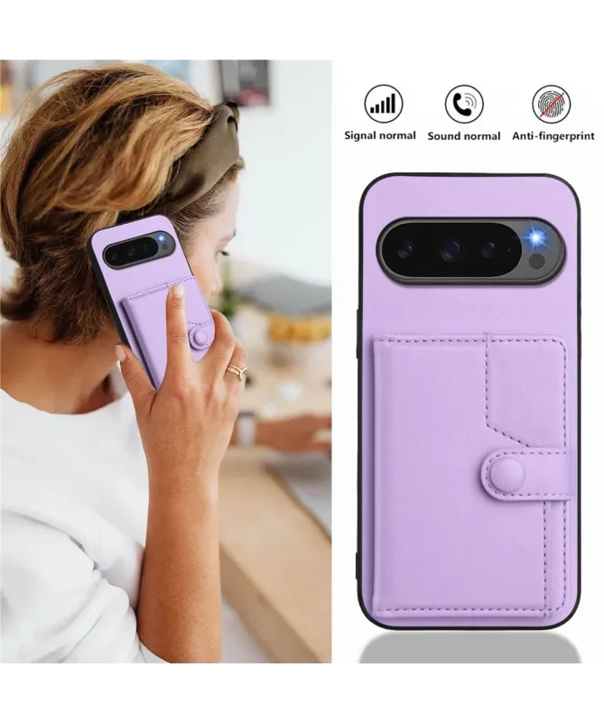 Coque Google Pixel 10 Pro XL avec Portefeuille Anti-RFID