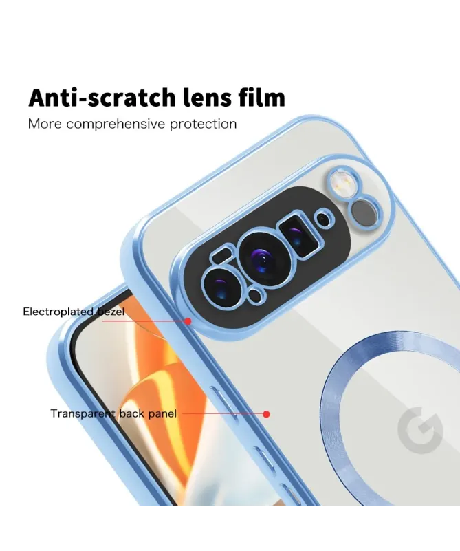 Coque Google Pixel 10 Pro XL Transparente avec Porte-cartes