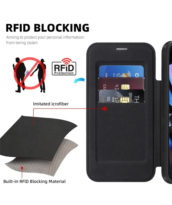 Coque Google Pixel 10 Pro XL avec Rabat Porte-cartes